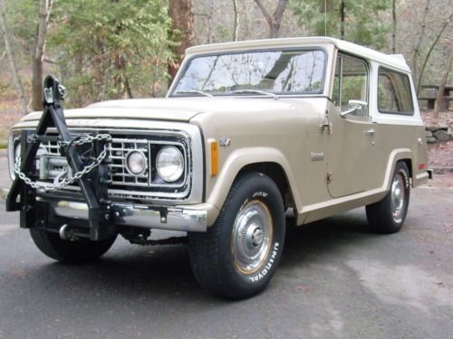 Rare&amp;all stock 69k original miles 1972 jeep commando 4wd rare 304 v8 4 speed!