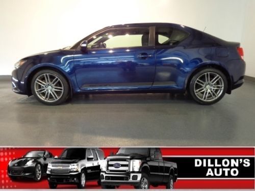 2011 scion tc manual coupe 2.5l blue sunroof 45000 miles