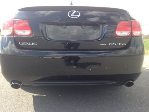 2007 lexus gs350 base sedan 4-door 3.5l