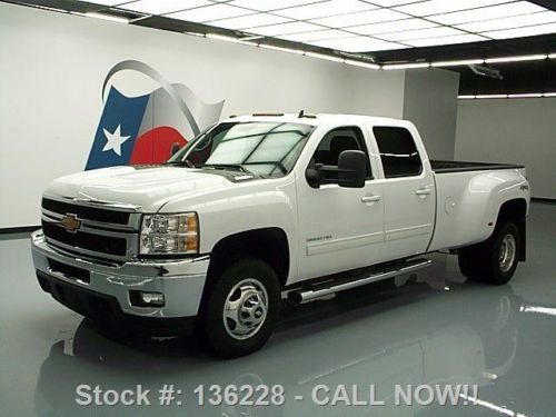 2012 chevy silverado 3500 ltz 4x4 diesel dually nav 39k texas direct auto