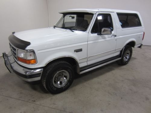 93 ford bronco 5.8l v8 4x4 1 owner 80 pics