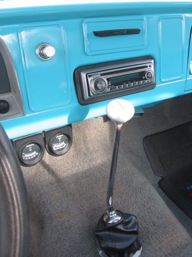 1966 C10 Short Bed Hot Rod Rat Rod Clean SWB Fleetside Ratrod Pickup, image 11