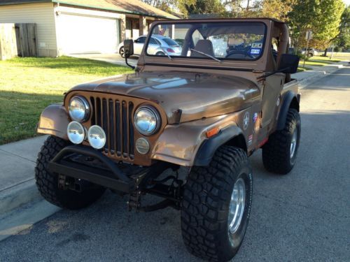 1980 jeep cj5 350 v8 4 speed manual 4x4 bfg km2 35x12.50 - many upgrades!