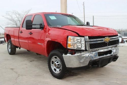 2011 chevrolet silverado 2500hd crew cab 4wd damaged salvage runs! wont last!!