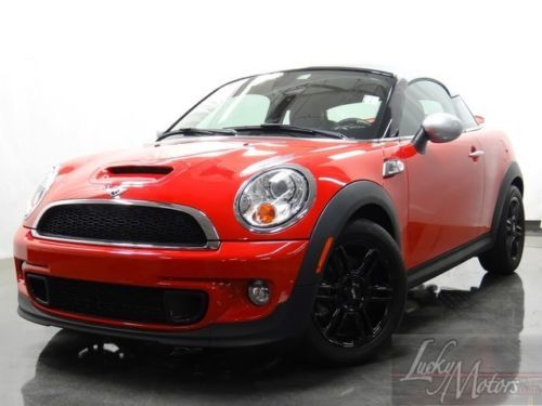 2012 mini cooper coupe s, one florida owner, 6-sp manual, leather, xenon