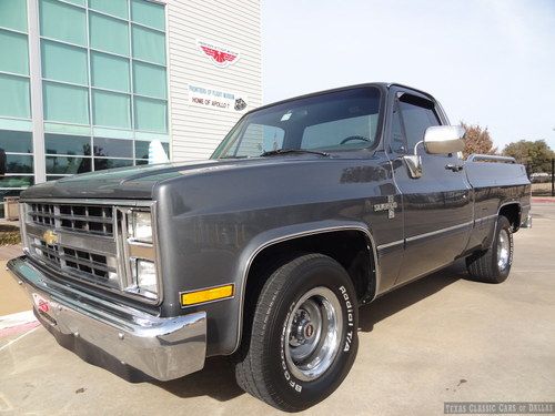 1987 chevrolet silverado 1/2 ton shortbed custom pickup truck / video / restored