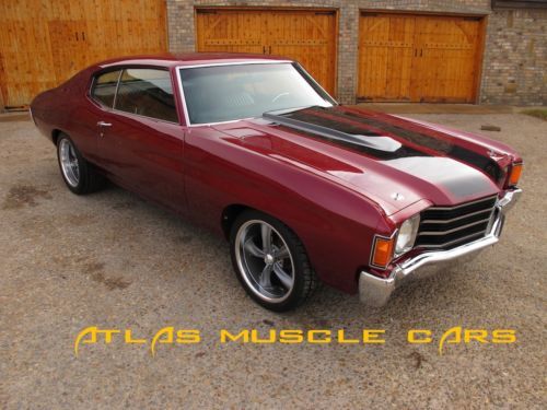 1972 chevelle 350 auto tubular control arms pro touring gauges disc brakes
