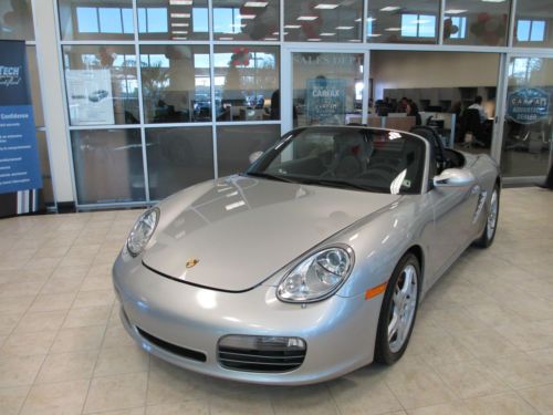 2005 porsche boxster s convertible low miles!