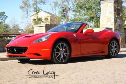 Ferrari california leather navigation loaded carbon fiber