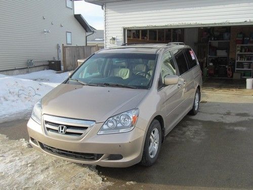 2007 honda odyssey exl mini passenger van 4-door 3.5l