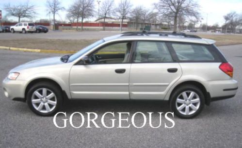 2007 subaru 2.5i outback gorgeous awd wgn.17-inch alloy heated mirrrors &amp; seats