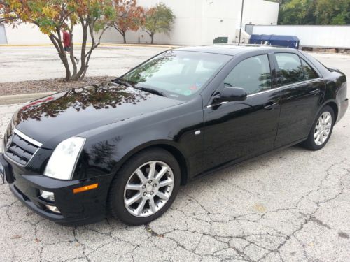 2005 cadillac sts v8 awd - adaptive cruise, heads-up display, every option!