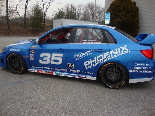 2011 subaru wrx sti racecar