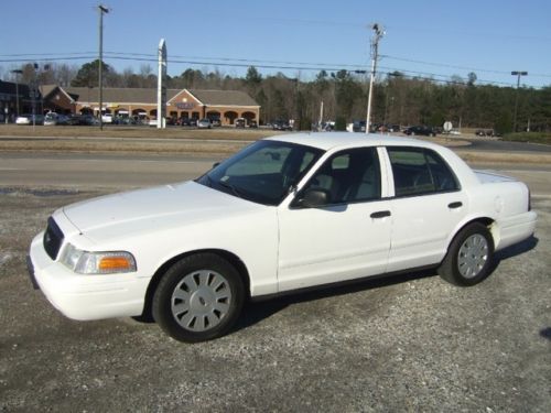 2008 ford crown vic police interceptor pursuit one owner