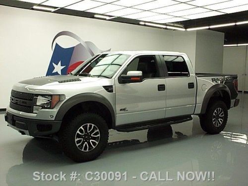 2012 ford f-150 svt raptor crew 4x4 sunroof nav 10k mi texas direct auto