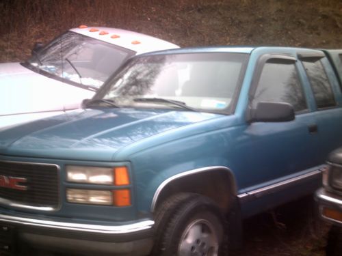 1998 gmc sierra 1500 ext cab 4x4 mechanic special needs rear end