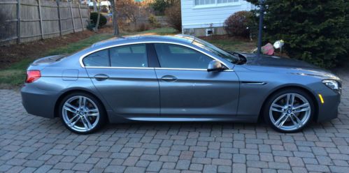 Bmw 650xi gran coupe 2013 space gray gorgeous