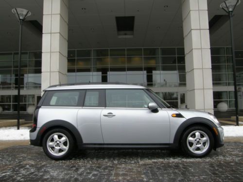 2011 mini cooper clubman wagon clean carfax 1 owner heated seats auto roof wow