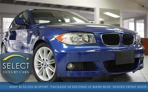 1 owner 128i coupe 6-speed manual m sport pkg  low miles