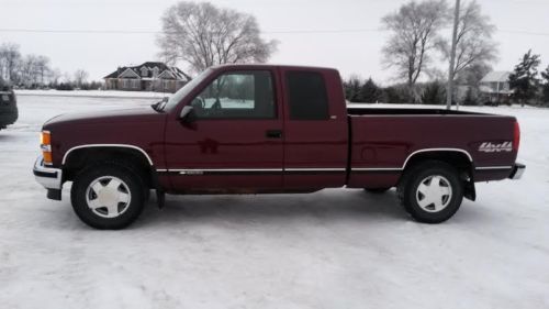 1997 chevy chevrolet ext cab 1500 4x4,  90,000 original miles