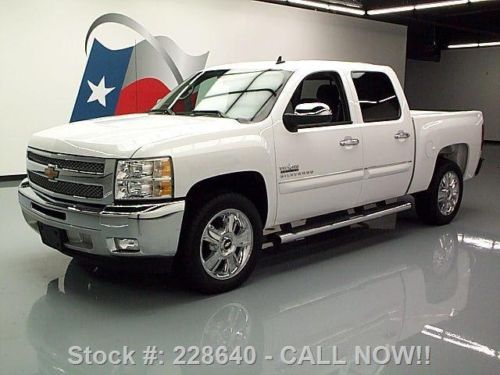2013 chevy silverado crew tx edition rear cam 20&#039;s 9k! texas direct auto