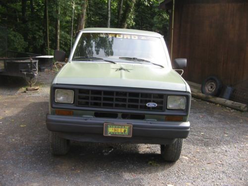 1986 ford ranger 4x4 automatic