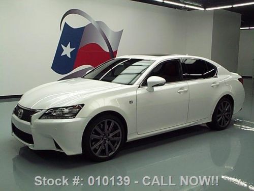 2013 lexus gs350 f-sport sunroof vent seats nav 12k mi texas direct auto