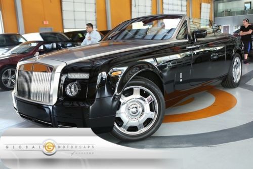 08 rolls royce phantom drophead coupe 18k stainless hood lexicon nav pdc cam