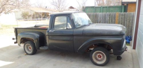 1962 ford pickup truck stepside short bed (project)