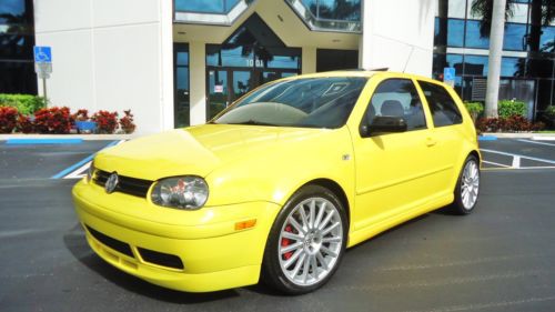 2003 vw gti *yellow 20th anny edition #540 hot ride florida clean title x-clean