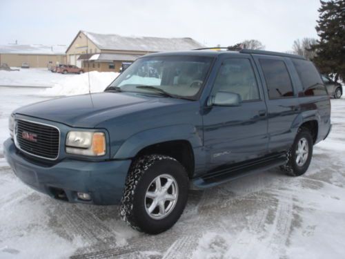 1999 gmc yukon denali 4x4 sport utility 4-door 5.7l 136k miles