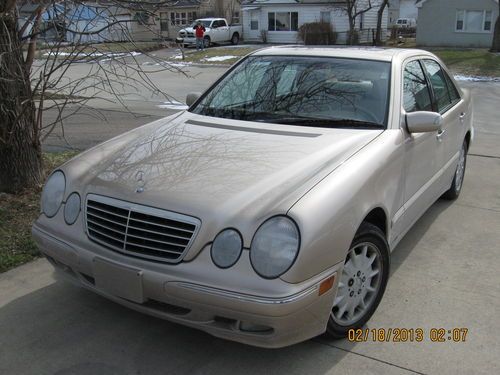 2001 mercedes-benz e320 base sedan 4-door 3.2l