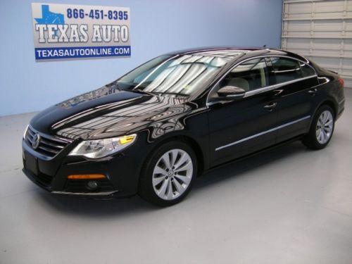 We finance!!!  2010 volkswagen cc sport heated leather bluetooth 6 cd texas auto