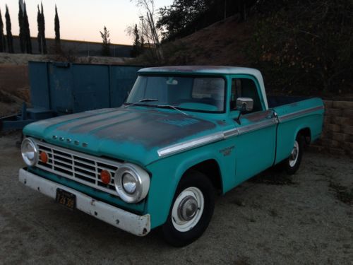 *** all original 1966 d100 shortbed hotrod shop truck ***