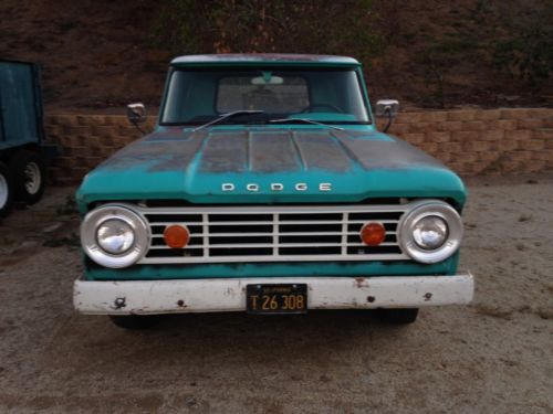 *** ALL ORIGINAL 1966 D100 SHORTBED HOTROD SHOP TRUCK ***, image 3
