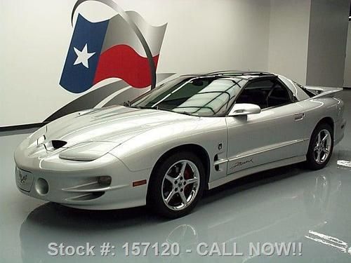 2002 pontiac firebird formula slp t-tops leather 30k mi texas direct auto