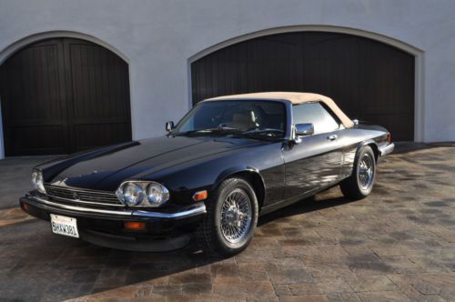 1989 jaguar xjs base convertible 2-door 5.3l, v12