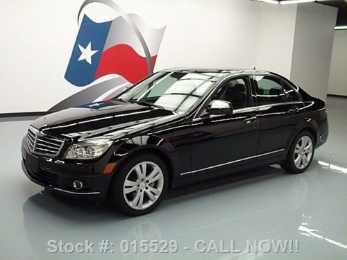 2008 mercedes-benz c300 luxury pano roof htd seats 48k! texas direct auto