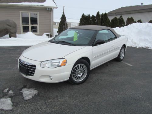 2005 chrysler sebring limited convertible 2-door 2.7l