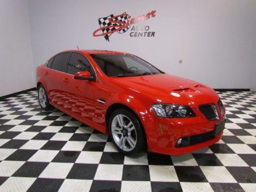 Bright red, black leather , sunroof