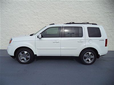 Ex-l honda pilot exl new 4 dr suv gasoline 3.5l v6 mpi sohc 24v taffeta white