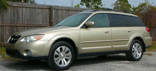 2009 subaru outback 4wd limited, leather ,sunroof, low miles, florida car