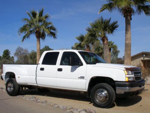 2006 silverado lt dually 2wd duramax diesel exremely clean !rust free!  arizona