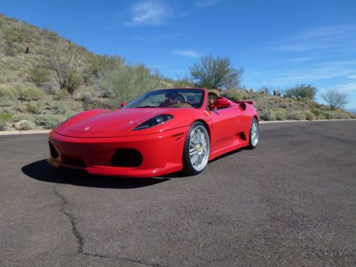 Novitec rosso ferrari f430 spider twin supercharged 680hp $250,000 built amazing