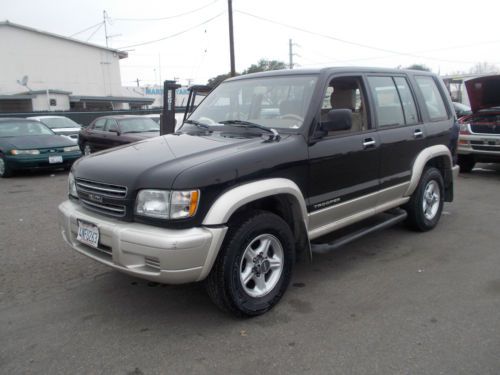 2000 isuzu trooper, no reserve