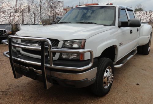 2003 chevrolet silverado 3500 lt crew cab pickup 4-door 6.6l