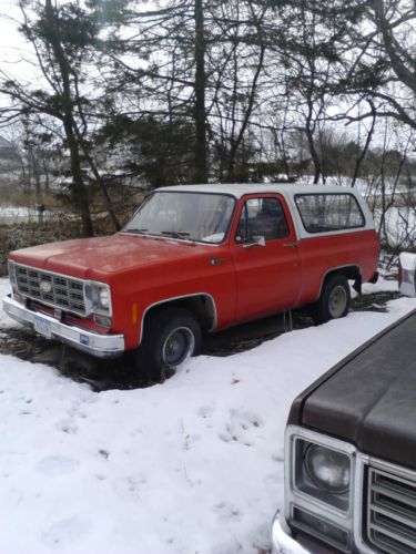 2wd 2dr k5 red/white 1978  2nd owner
