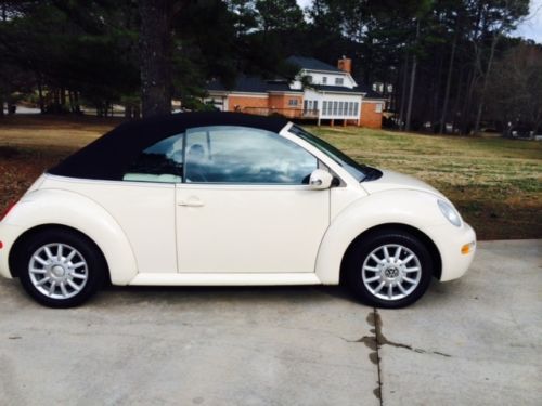 2003 volkswagen beetle gls convertible 2-door 1.8l