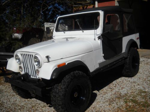 1977 amc jeep cj-7 factory 304 v-8 3sp. 4x4