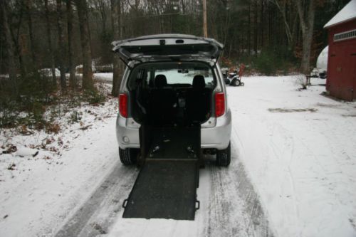 Rear entry handicap scion xb van . new michelin tire and exhaust great  mpg